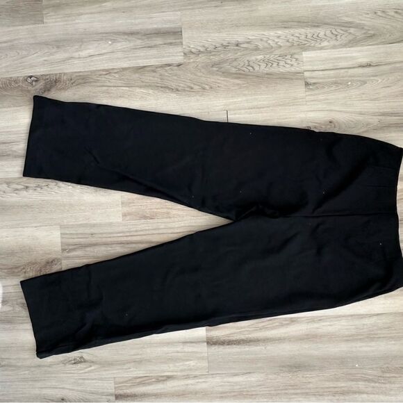Ellen Tracy wide leg zip up stretch slacks  black - Picture 8 of 10